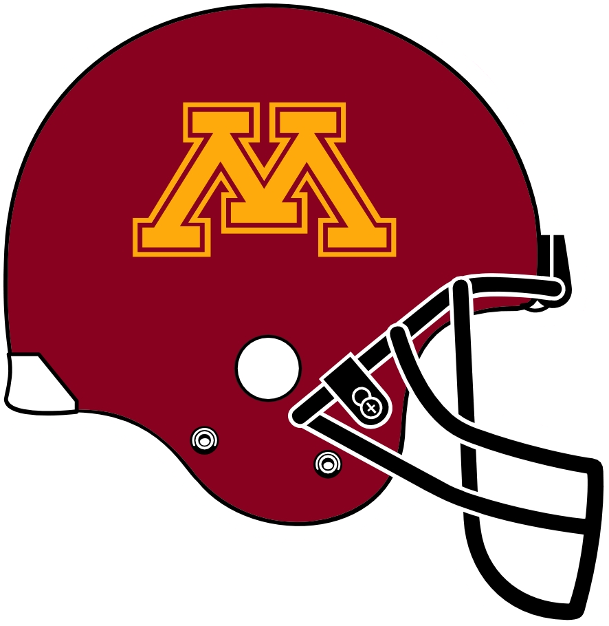 Minnesota Golden Gophers 2008-Pres Helmet Logo diy DTF decal sticker